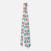 Cravate Ties pour hommes créateurs Popsicles (Dos)