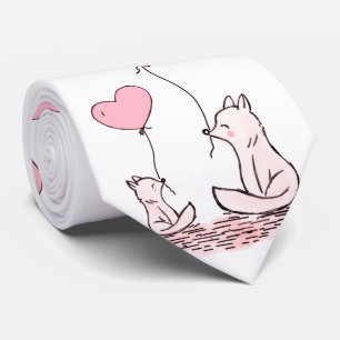 Cravate Ties pour hommes de créateur catégorie rose coeurs