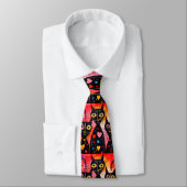 Cravate Ties pour hommes de créateurs catégorie coeurs rou (Attaché)