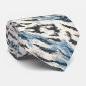 Cravate Ties pour hommes uniques Impression de tigre (Roulé)