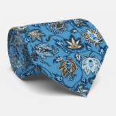Cravate Ties Protea Batik Imprimé Tropical (Roulé)