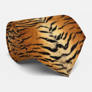 Cravate Tiger caché
