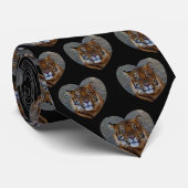Cravate Tiger Love_ (Roulé)