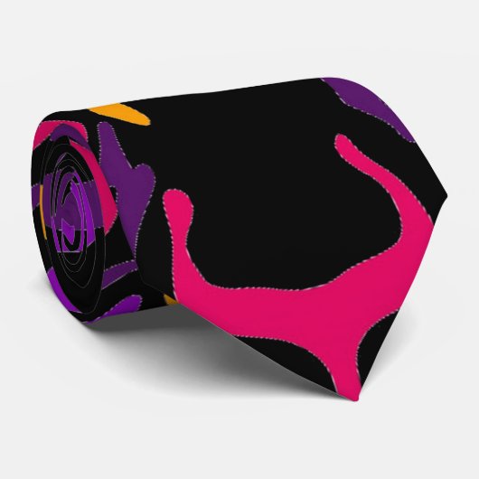 Cravate Tiger Necktie (Roulé)