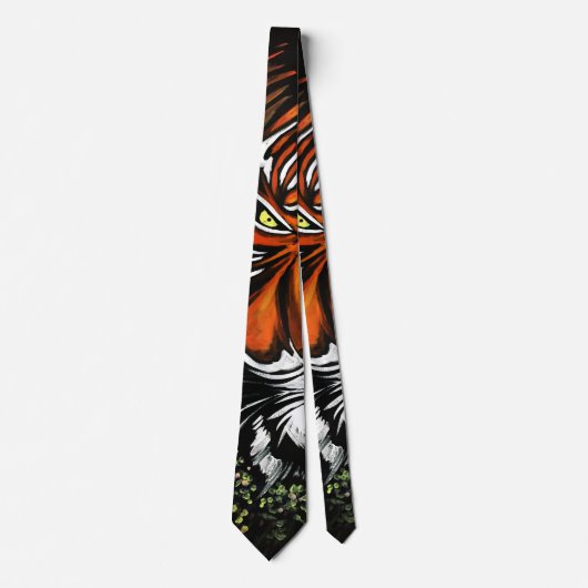 Cravate Tiger Stare (Devant)
