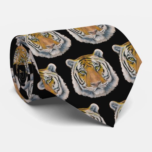Cravate Tigre (Roulé)