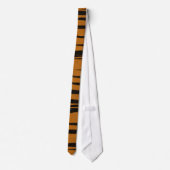 Cravate Tigre animal sauvage rayé Design d'art imprimé (Dos)
