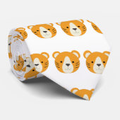 Cravate Tigre mignon (Roulé)