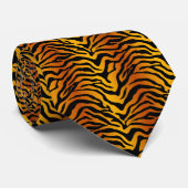Cravate Tigre rayé (Roulé)