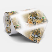 Cravate Tigre, Recherche_ (Roulé)