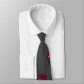 Cravate Till Death Do Us Part Red Rose (Attaché)
