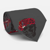 Cravate Till Death Do Us Part Red Rose (Roulé)
