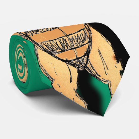 Cravate timide de type (Roulé)