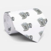 Cravate Tin Can Phone (Pouvez-vous m'entendre MAINTENANT ? (Roulé)