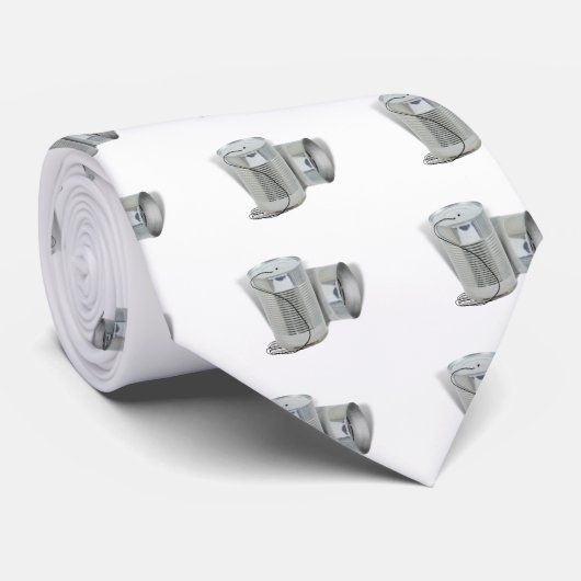 Cravate Tin Can Phone (Pouvez-vous m'entendre MAINTENANT ? (Roulé)