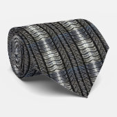 Cravate Tire en caoutchouc Texture automobile (Roulé)
