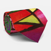 Cravate tiré par la main d'abrégé sur à la mode (Roulé)