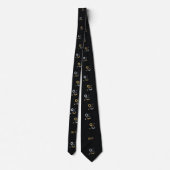 Cravate Tissage de sémaphore JRFV (Dos)