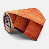 Cravate Tissu en bois Abstrait (Roulé)