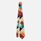 Cravate Tissu en bois Abstrait (Dos)