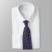 Cravate Tissu mosaïque (Attaché)