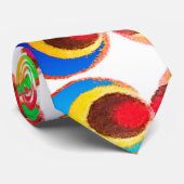 Cravate Tissu psychédélique (Roulé)