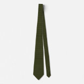 Cravate Tissu tricoté vert olive (Devant)