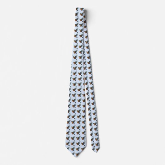 Cravate Tit bleu (Devant)