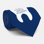 Cravate Titre fait sur commande du nom | de travailleur (Roulé)