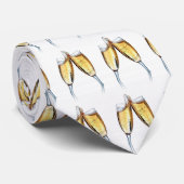 CRAVATE TOAST CHAMPAGNE POUR TOUTE CÉLÉBRATION (Roulé)