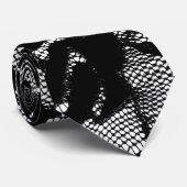 Cravate Toile de dentelle noire (Roulé)