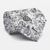 Cravate Toile gris vintage (Roulé)