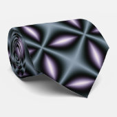 Cravate Toile violette (Roulé)