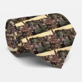 Cravate Toits et sacs de maisons par Vincent van Gogh (Roulé)