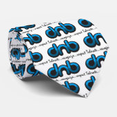 Cravate Tolérez reconnaissent et respectent (Roulé)