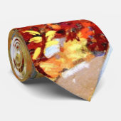 Cravate Tom Thomson - Garland d'automne, célèbre peinture (Roulé)