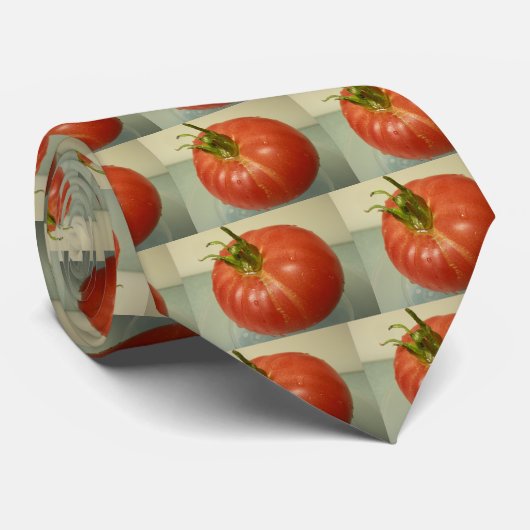 Cravate Tomate de Brandywine (Roulé)