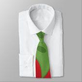Cravate Tomate funky (Attaché)
