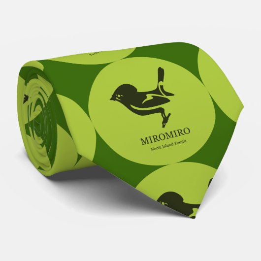 Cravate Tomtit MIROMIRO Nouvelle-Zélande /Aotearoa (Roulé)