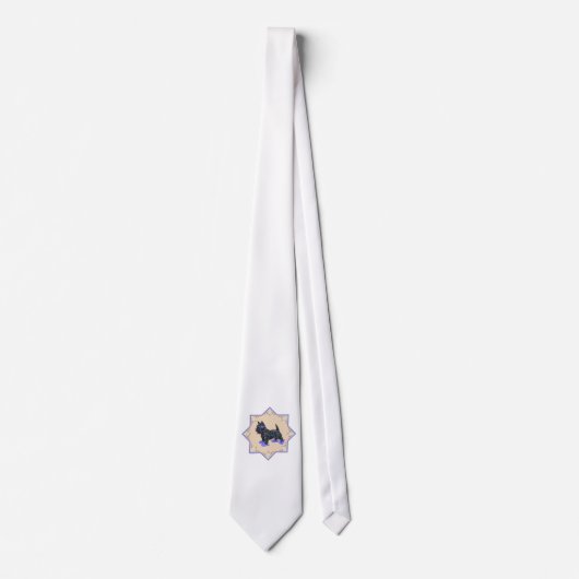 Cravate Tongs violets (Devant)