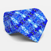 Cravate Tons bleus (Roulé)