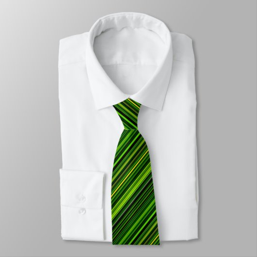 Cravate Tons verts (Attaché)