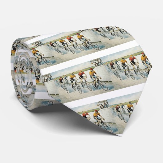 Cravate TOP Cycling (Roulé)