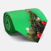Cravate Topp Arbre de Noël - Vert (Roulé)