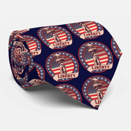 Cravate Torche de la Liberté (Roulé)