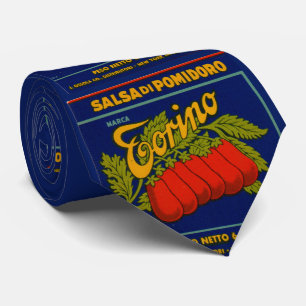 Cravate Torino salsa di pomodoro aka pâte de tomate imprim