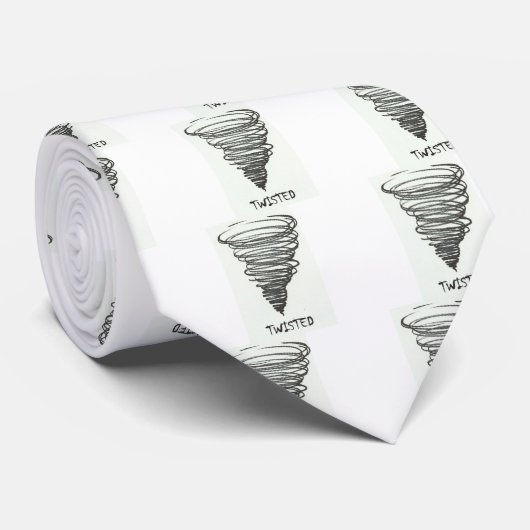 CRAVATE TORNADE TORDUE (Roulé)