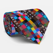 Cravate Torre de Hércules Abstract Painting by Alfred Fox (Roulé)