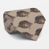Cravate Tortue de boîte orientale (Roulé)