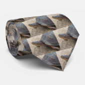 Cravate Tortue de boîte orientale (espèce menacée) (Roulé)